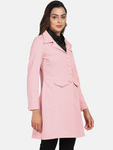 Longline Stretch jacket - Pink