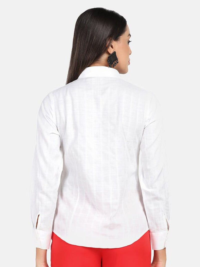 Formal Cotton Shirt - White