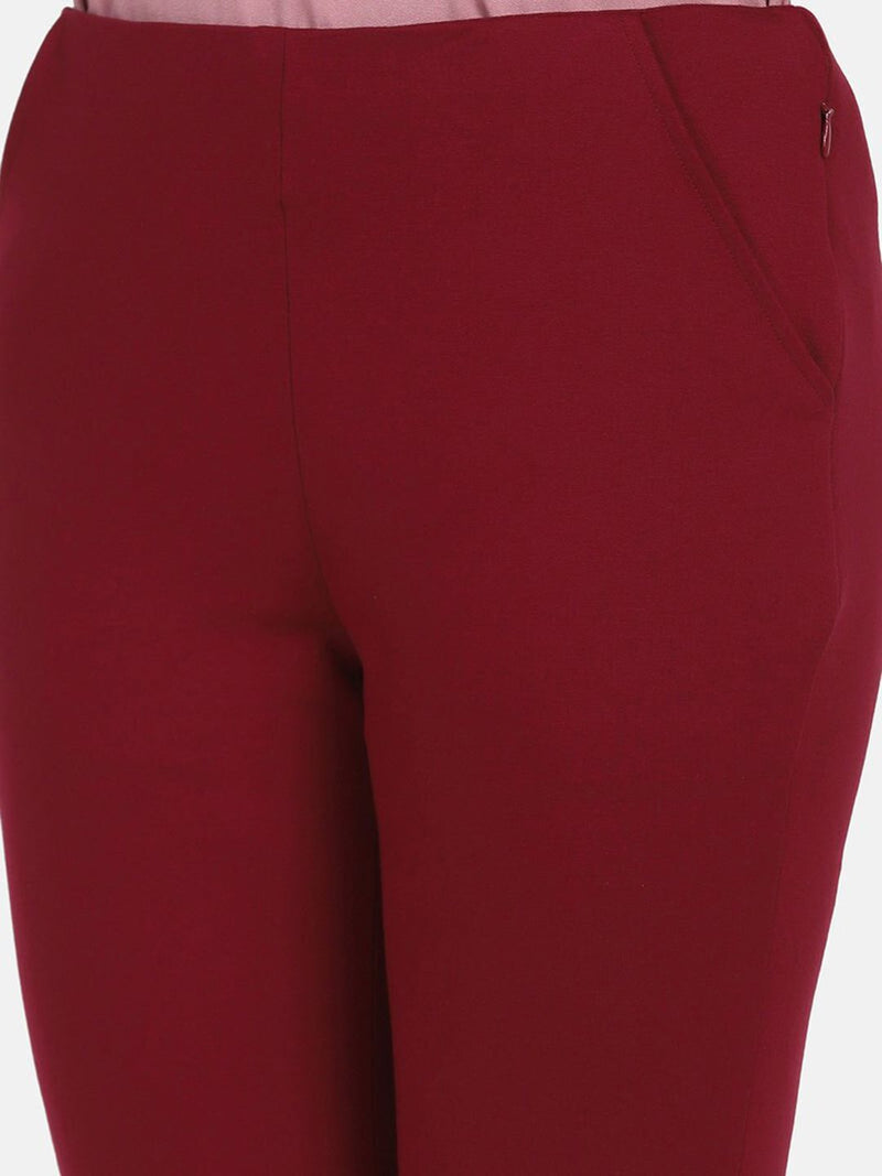 High Waist Slim fit stretch pants