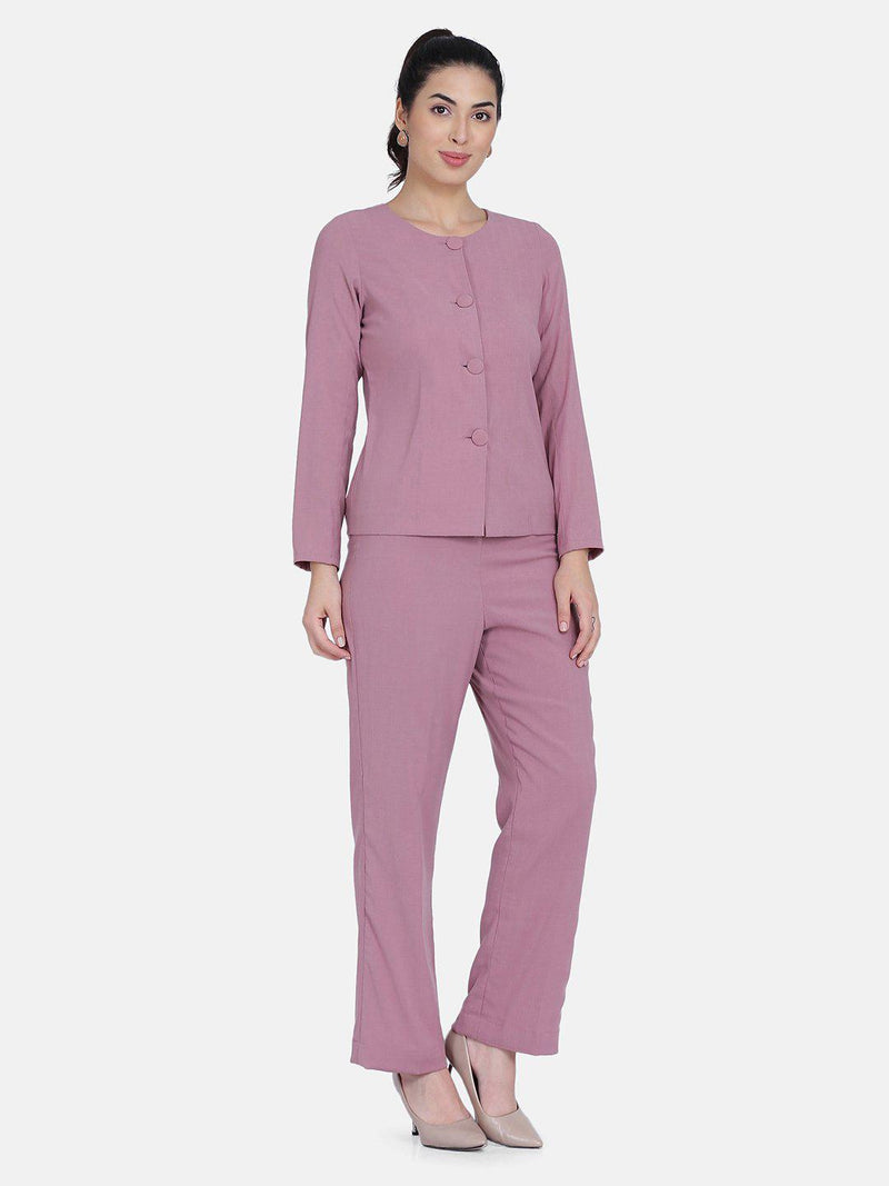 New R&K Originals 3 Pc S/S Pant Suit-Pink, Black, Orange, Rose-Women's Size  18
